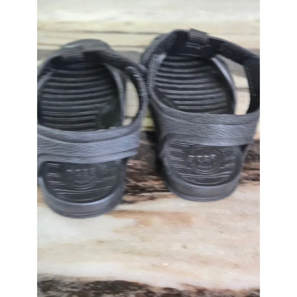 Reef Little Water Beachy‎ Kids Sandals Black Fisherman H2O Proof Size 8 45